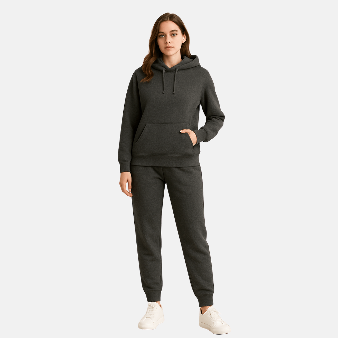 Zweiteiler für den Herbst - Unisex Hoodie und Jogginghose im Set