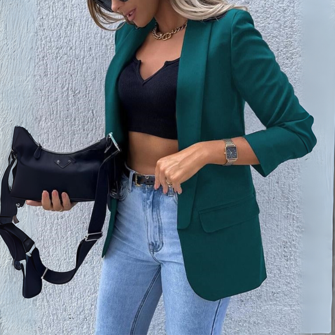 Blazer für den Herbst - Trendy Lange Jacke für Damen