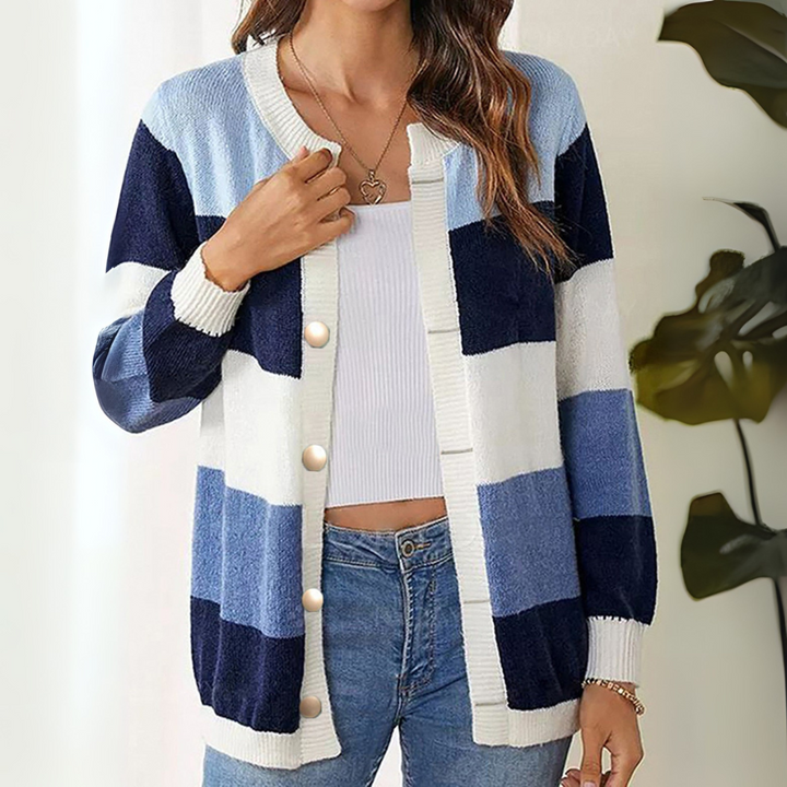Alayá Cardigan - Leichte Strickjacke mit einzigartigen Mustern für Damen