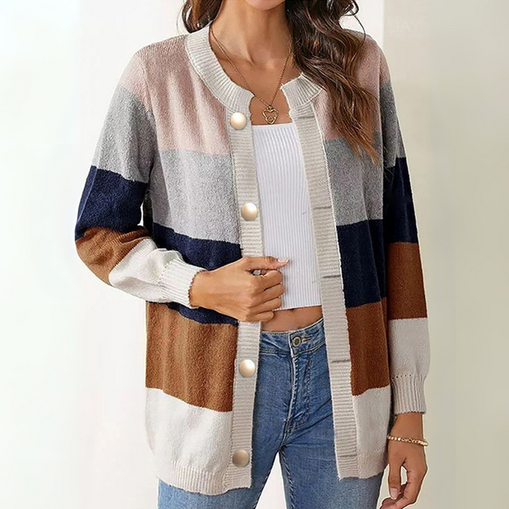 Alayá Cardigan - Leichte Strickjacke mit einzigartigen Mustern für Damen