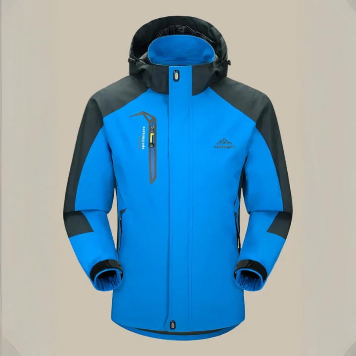 Performance Outdoor Jacke | Leichte wasserdichte Wanderjacke für Herren