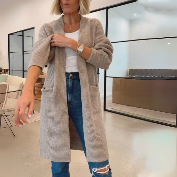 Atelier Cardigan - Herbst Strickjacke für Damen