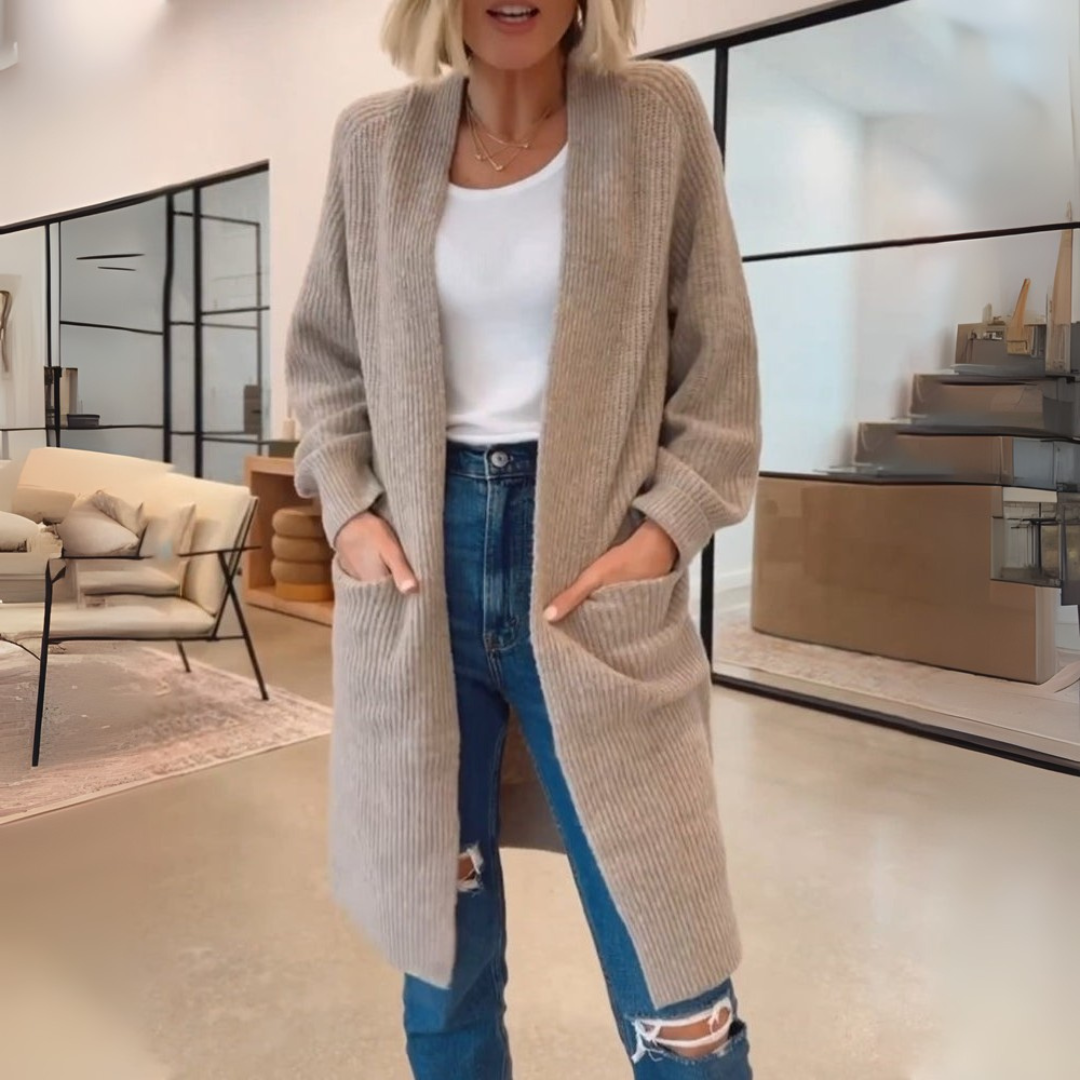 Atelier Cardigan - Herbst Strickjacke für Damen