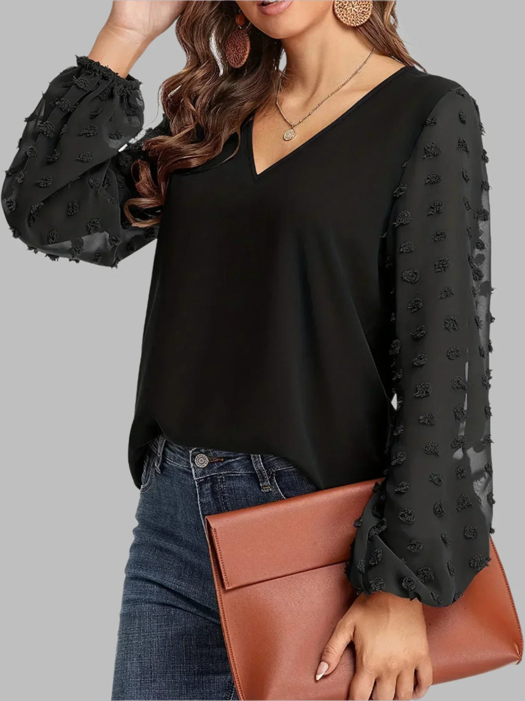V-Ausschnitt Top