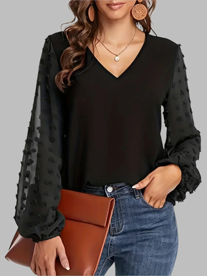 V-Ausschnitt Top