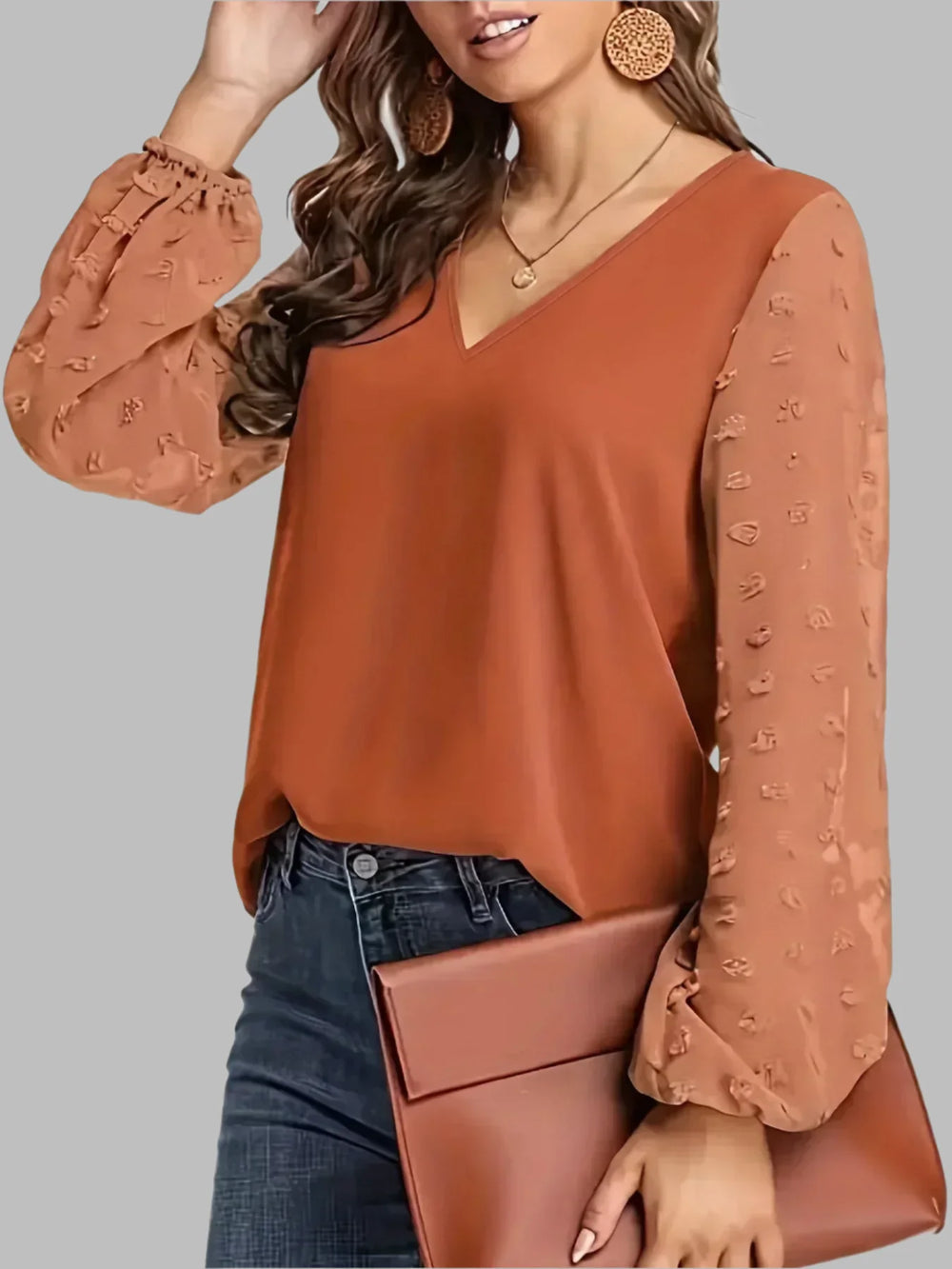 V-Ausschnitt Top