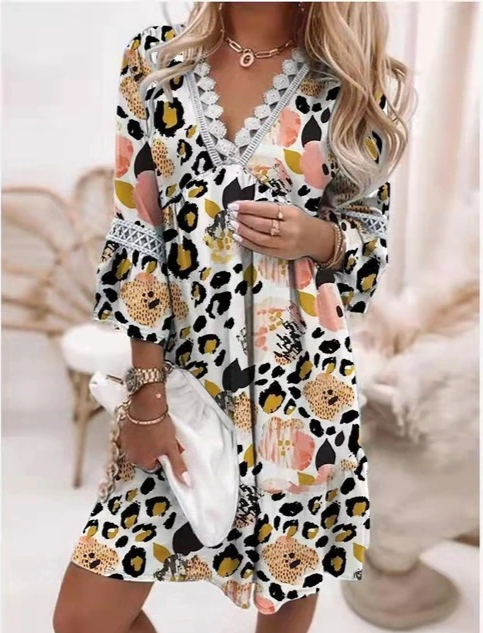 MaxMila Ibiza Kleid - Boho Freizeitkleid