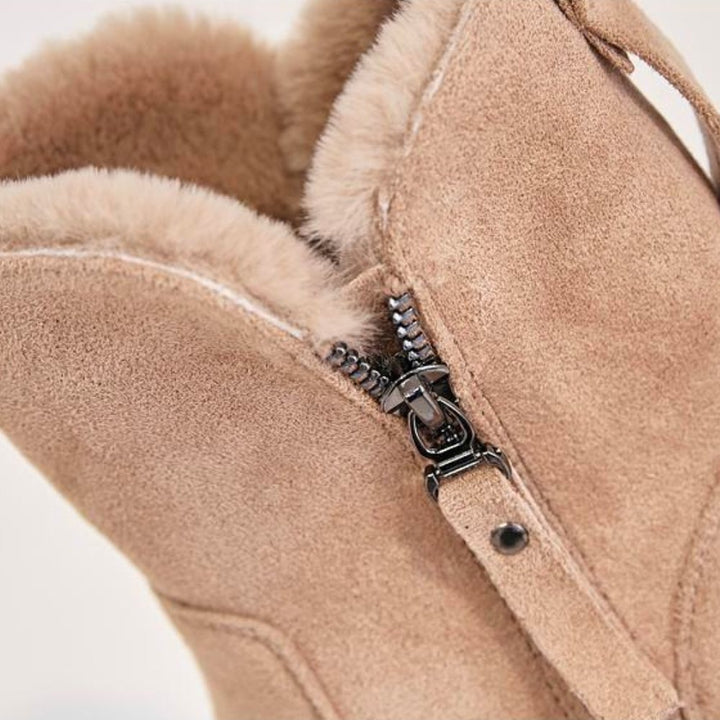 Winterstiefel gefüttert für Damen – Warme & wasserdichte Stiefeletten
