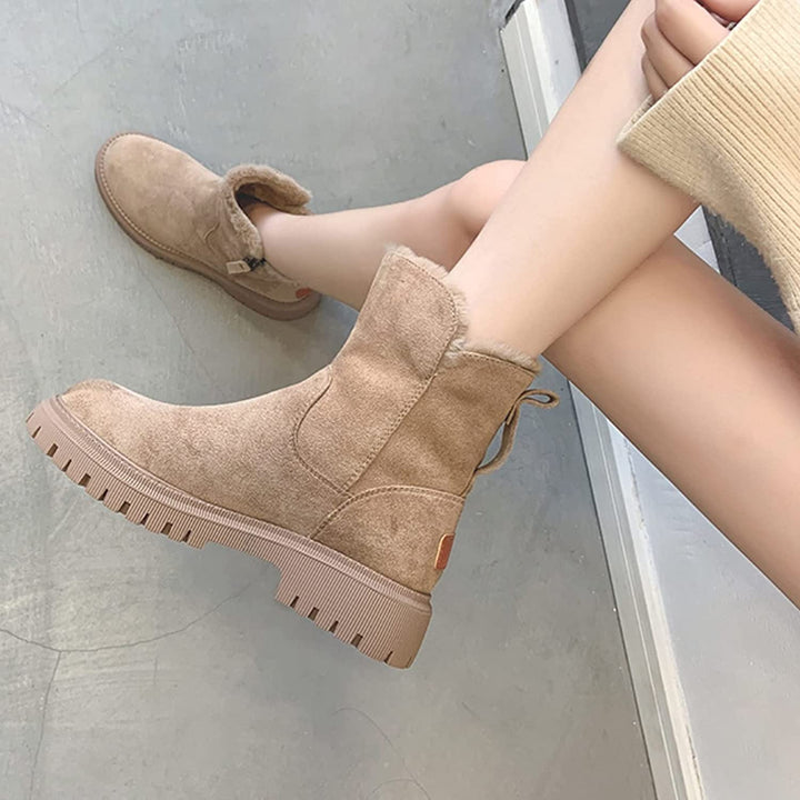 Winterstiefel gefüttert für Damen – Warme & wasserdichte Stiefeletten