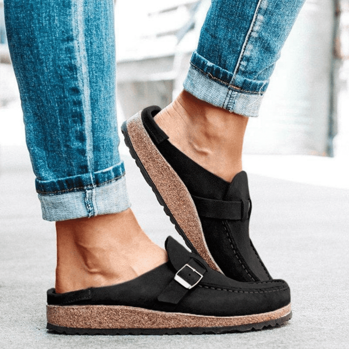 Pantoletten - Bequeme Clogs mit Korksohle für Sommer