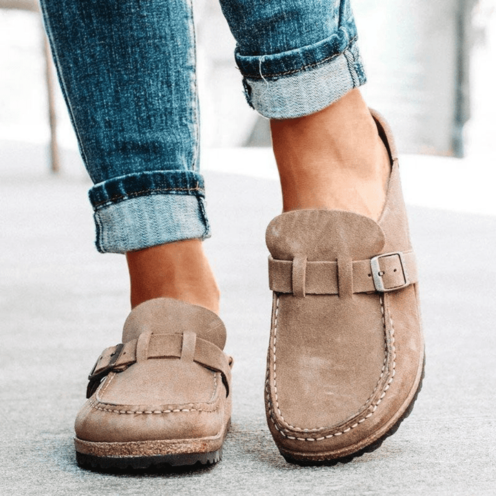 Pantoletten - Bequeme Clogs mit Korksohle für Sommer
