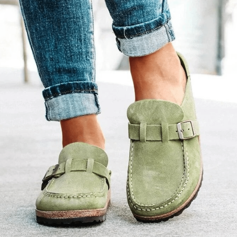 Pantoletten - Bequeme Clogs mit Korksohle für Sommer