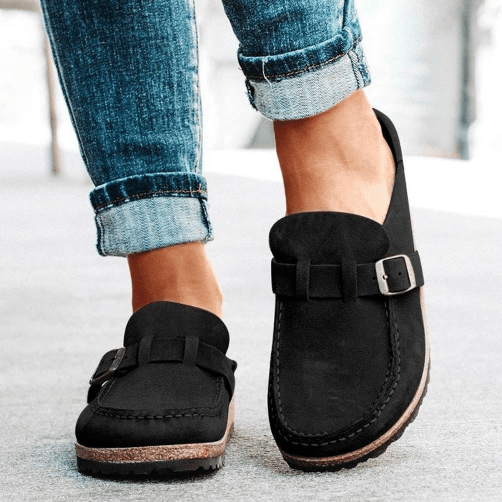Pantoletten - Bequeme Clogs mit Korksohle für Sommer