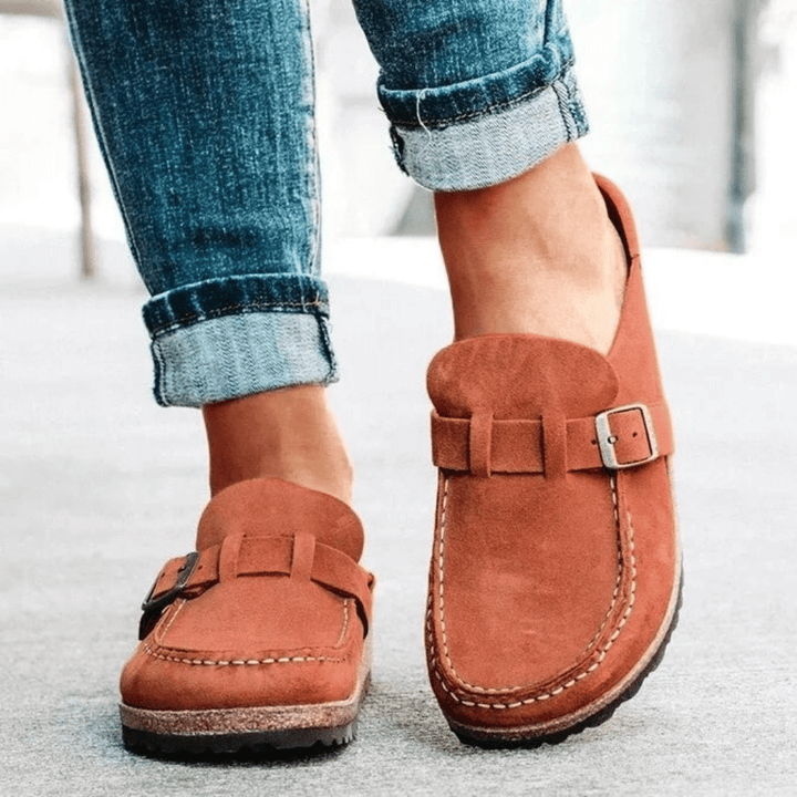 Pantoletten - Bequeme Clogs mit Korksohle für Sommer
