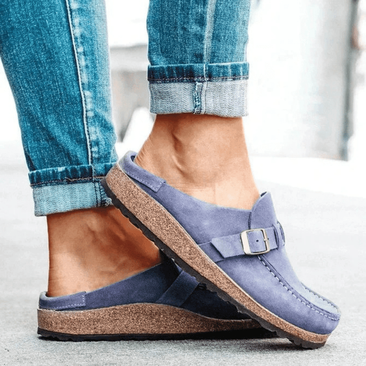 Pantoletten - Bequeme Clogs mit Korksohle für Sommer