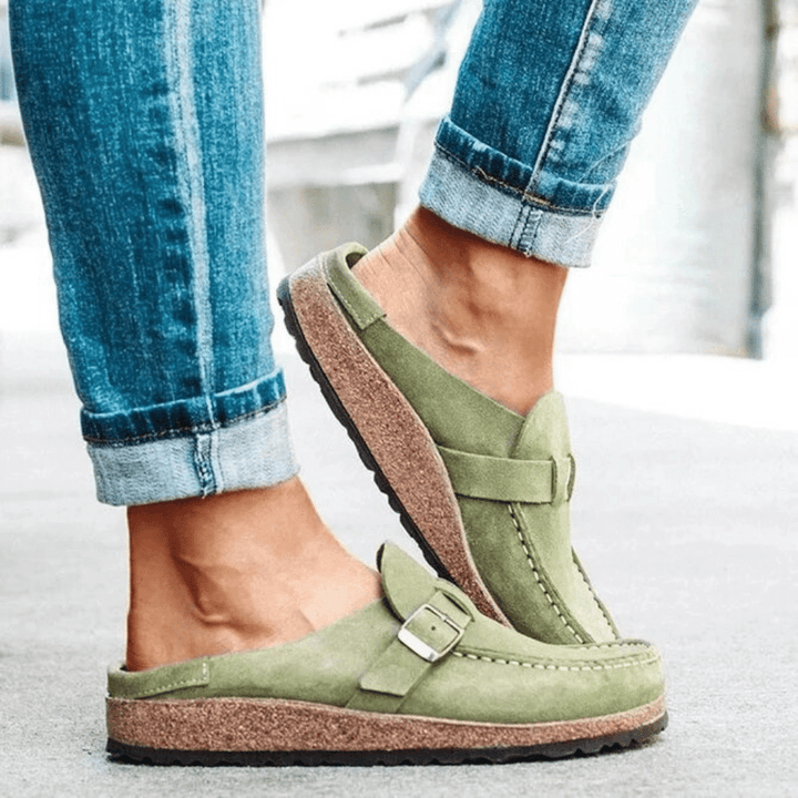 Pantoletten - Bequeme Clogs mit Korksohle für Sommer