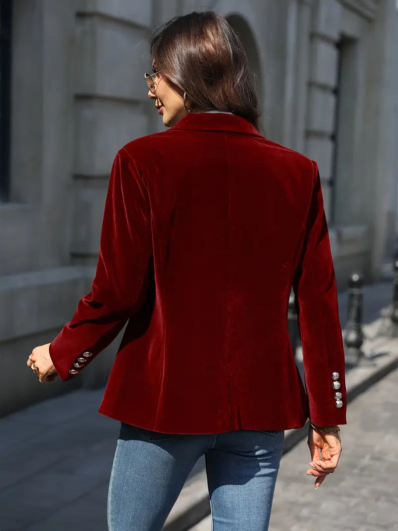 Olivia Sakko | Eleganter Damen-Blazer aus Samt