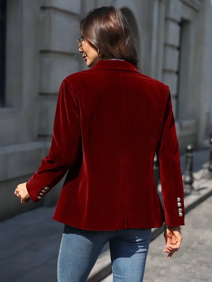 Olivia Sakko | Eleganter Damen-Blazer aus Samt
