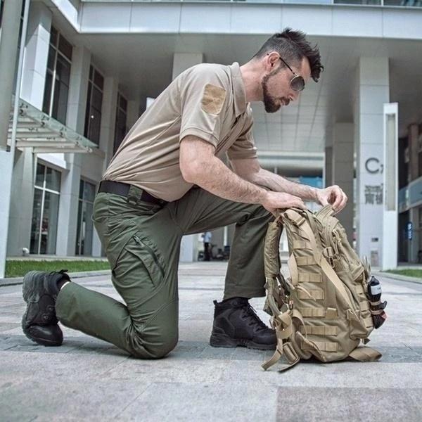 Cargohose für Herren - Multifunktionale wasserdichte Winter Hose