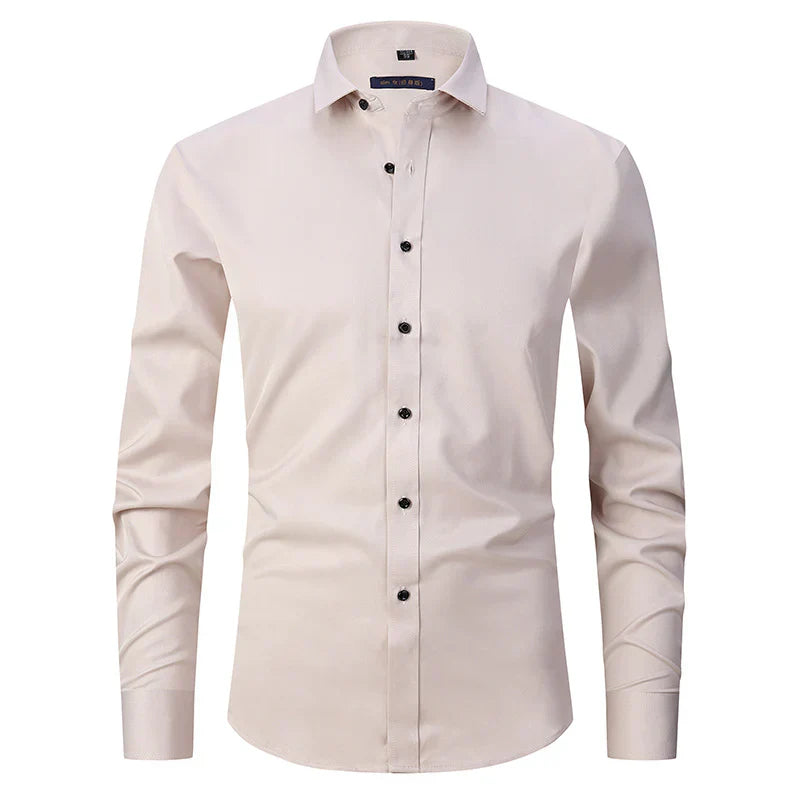 Gents Hemd | Business Casual Stretch Langarmhemd für Männer