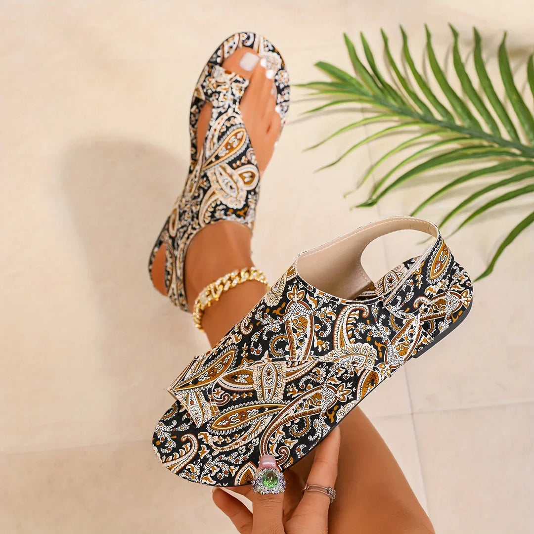 Boho-Sandalen für Damen - Bequeme Zehentrenner für den Sommer