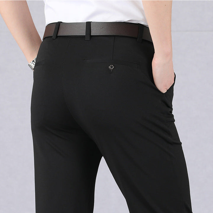 Jacob Casual Stretch Hosen |  Moderne lange gerade bequeme Hosen