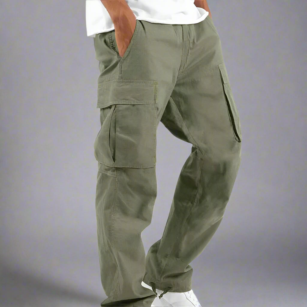 Gents Cargohosen | Flexible Stretch-Cargo-Hose für Herren, Regular-Fit