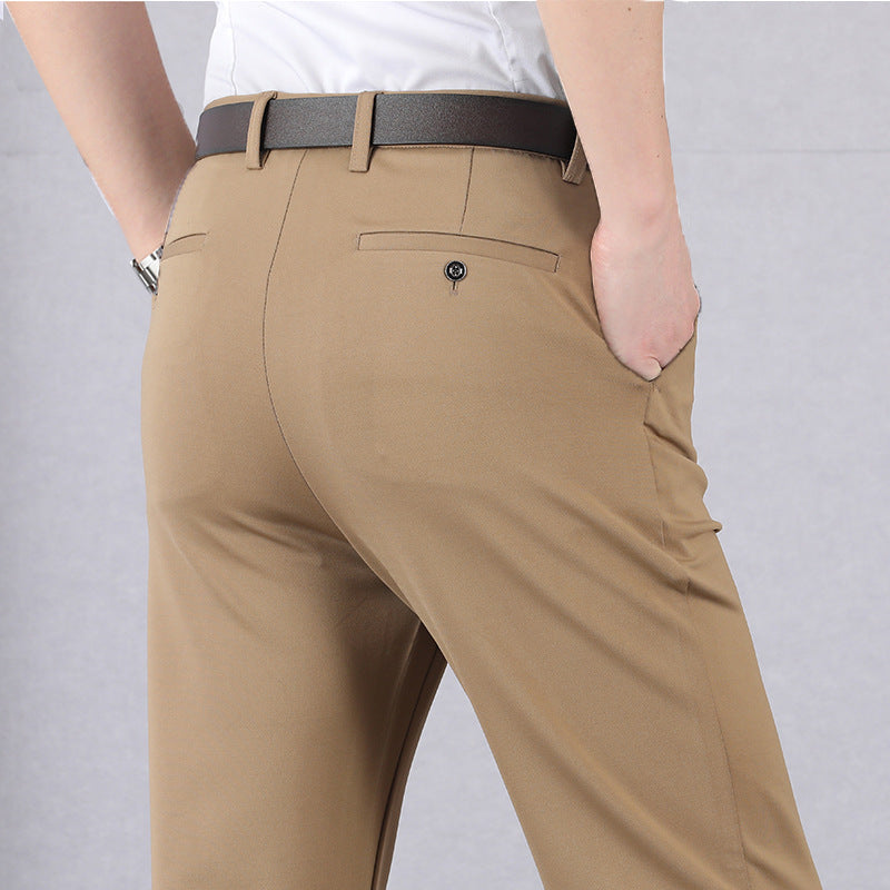 Jacob Casual Stretch Hosen |  Moderne lange gerade bequeme Hosen