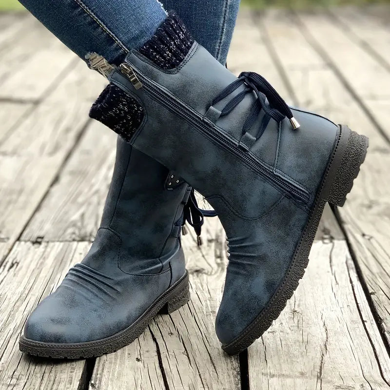 Damen Winterstiefel mit Fleece-Futter