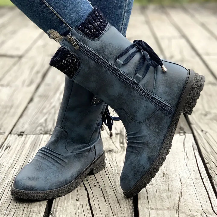 Damen Winterstiefel mit Fleece-Futter
