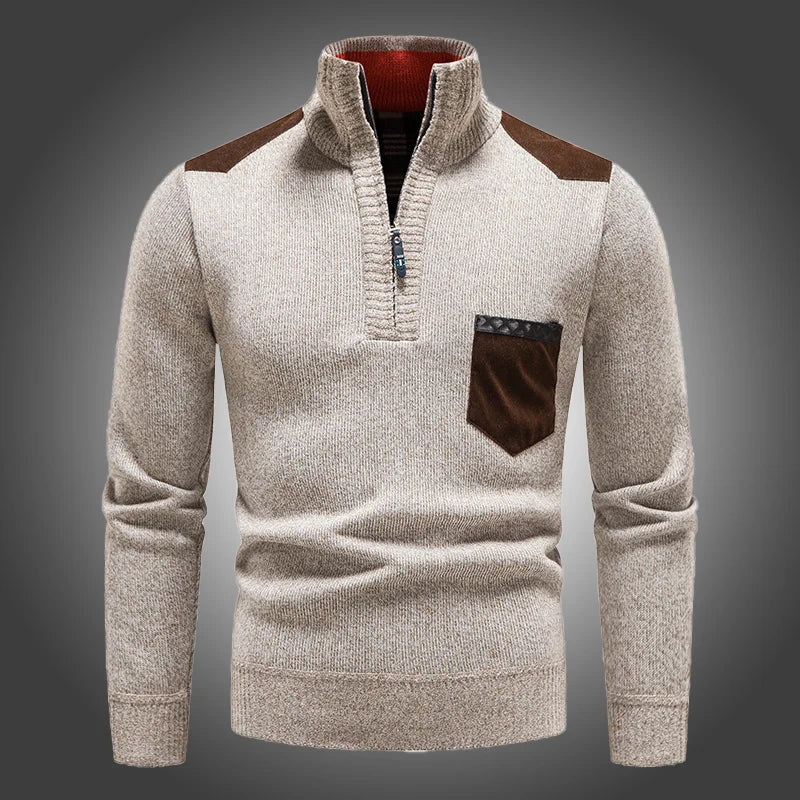 Troyer für Herren - Stillvolle Pullover mit Zip für den Winter