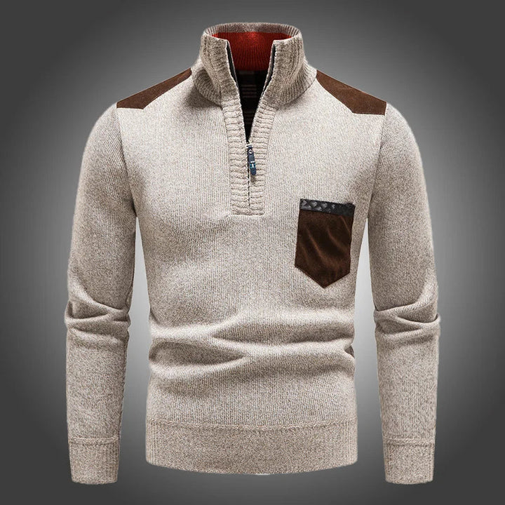 Troyer für Herren - Stillvolle Pullover mit Zip für den Winter