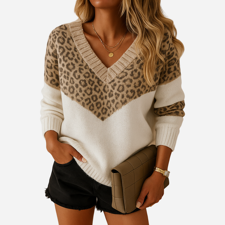 Strickpullover für Damen - V-Ausschnitt & Edel für den Winter