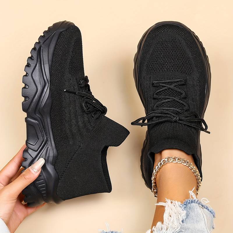 Sneaker - Bequeme Chunky Schuhe mit fußbett für Sommer