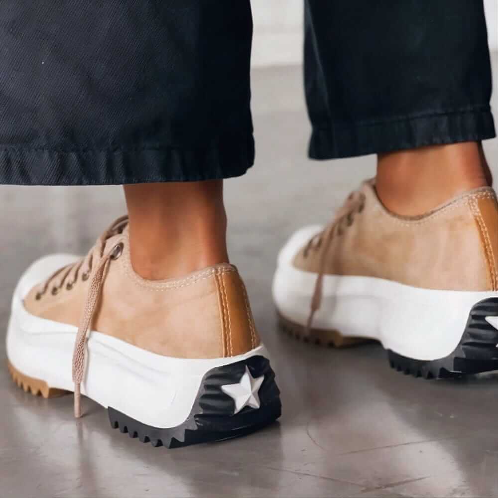 Yasmin Plateau Sneakers | Canvas Turnschuhe mit Chunky Sole