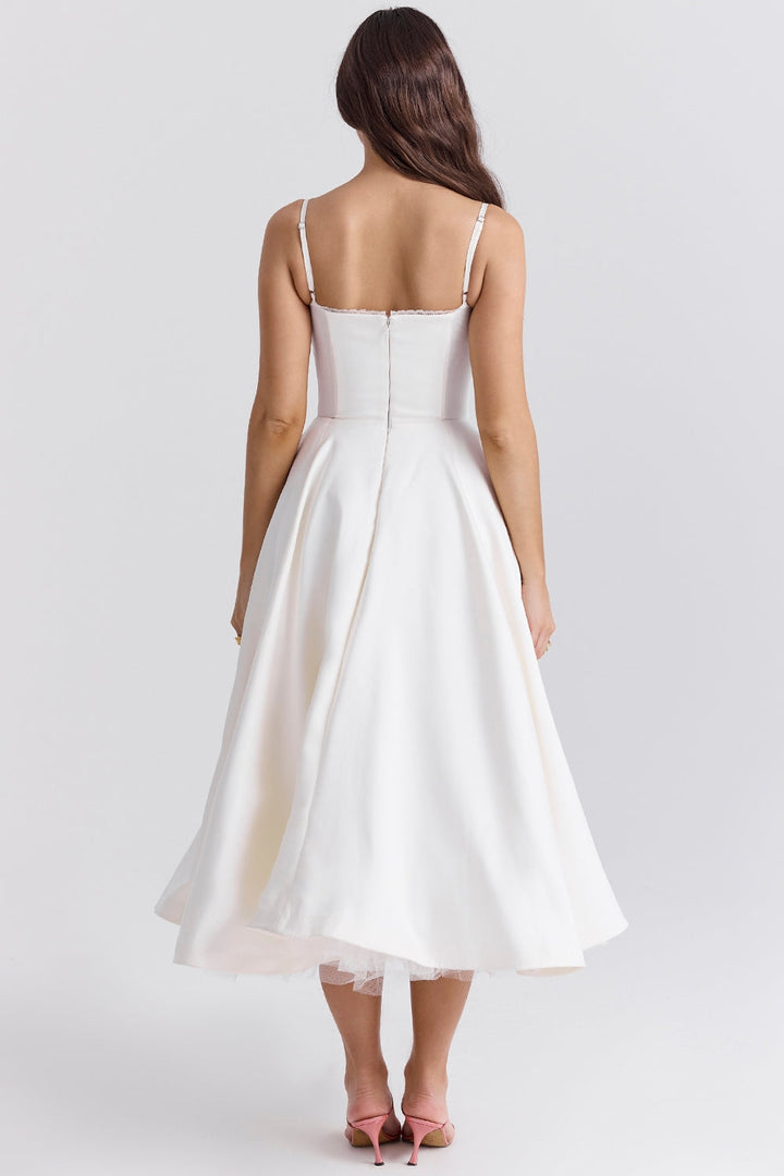 Midikleid für Damen - Elegantes Ballkleid für Sommer