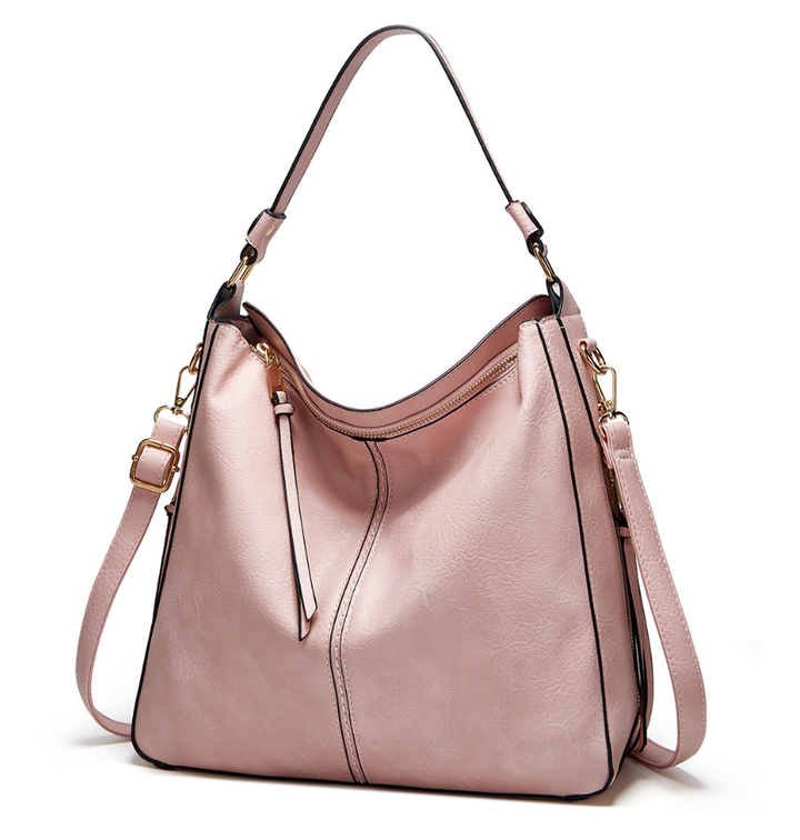 Weller Ledertasche | Elegante Ledertasche mit großem Fassungsvermögen und Seitentaschen
