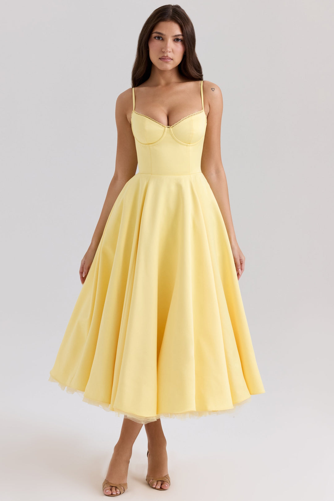 Midikleid für Damen - Elegantes Ballkleid für Sommer