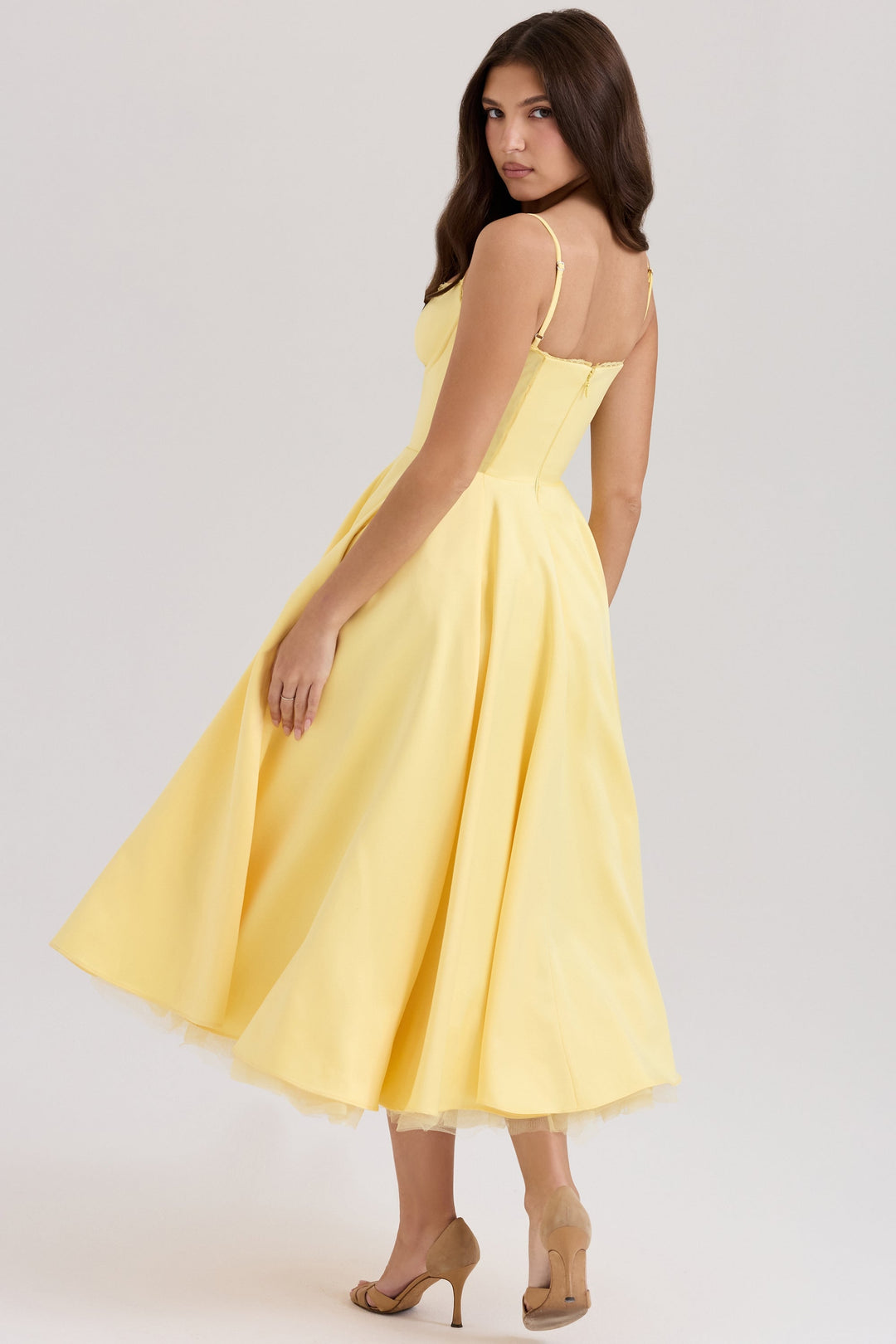 Midikleid für Damen - Elegantes Ballkleid für Sommer