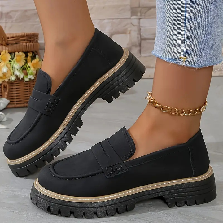 Martens Loafers | Zeitlose Wildleder Gesundheitsschuhe Für Damen