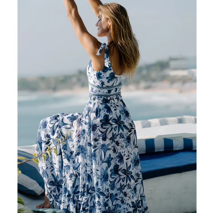 Beach Zweiteiler für Damen - Elegantes Retro Badeanzug mit Rock Set