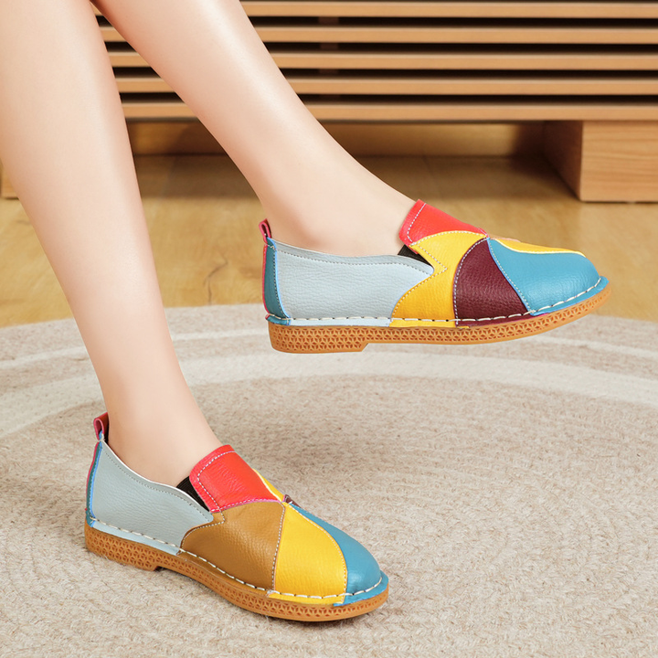 Dianna Halbschuhe - Farbige orthopädische Damenschuhe mit Absatz