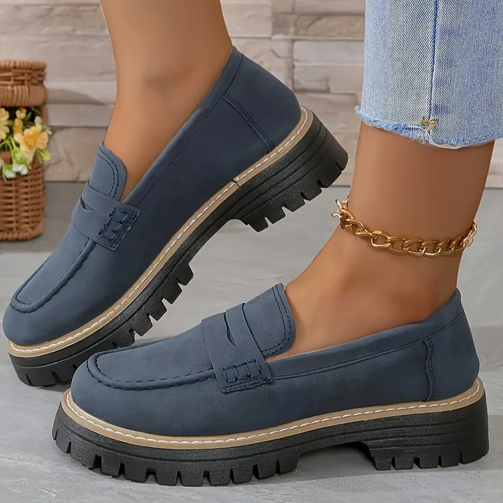 Martens Loafers | Zeitlose Wildleder Gesundheitsschuhe Für Damen