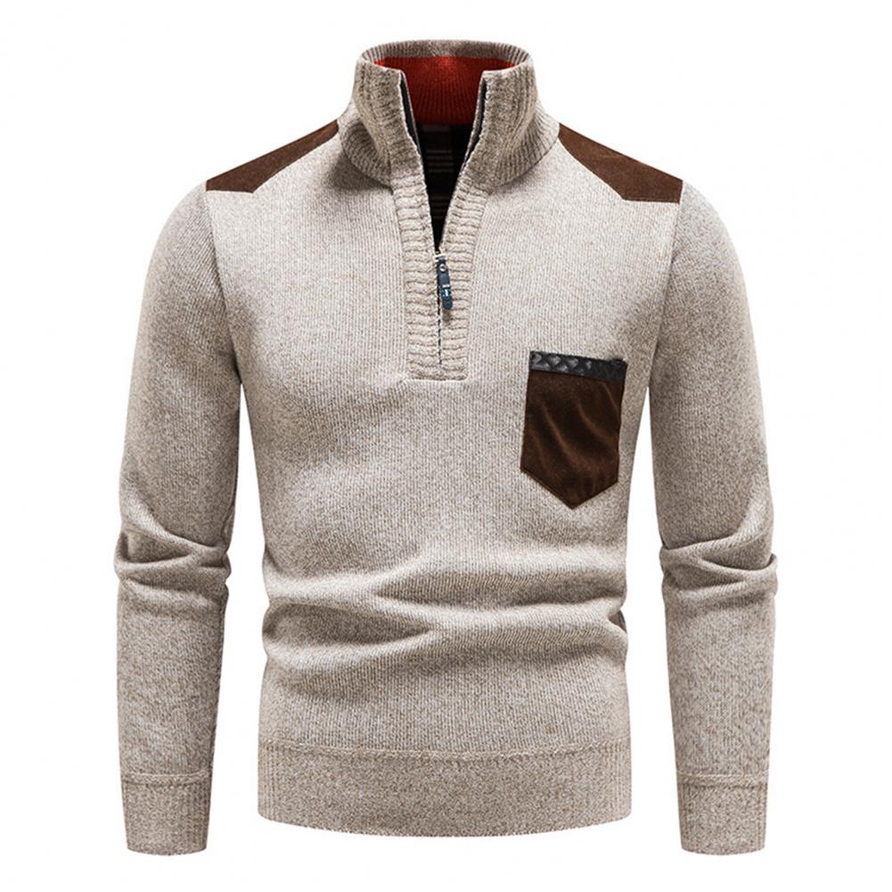 Troyer für Herren - Stillvolle Pullover mit Zip für den Winter