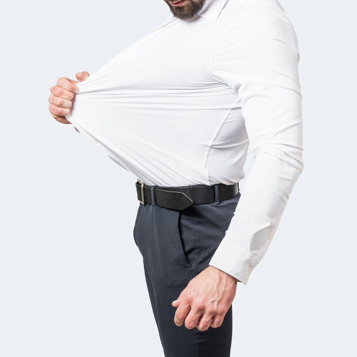 Knitterfreies Stretchhemd für Herren - Premium Business Hemd
