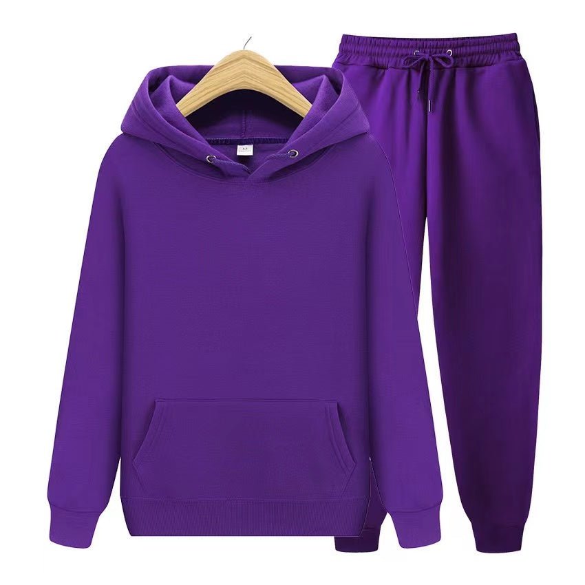 Zweiteiler für den Herbst - Unisex Hoodie und Jogginghose im Set