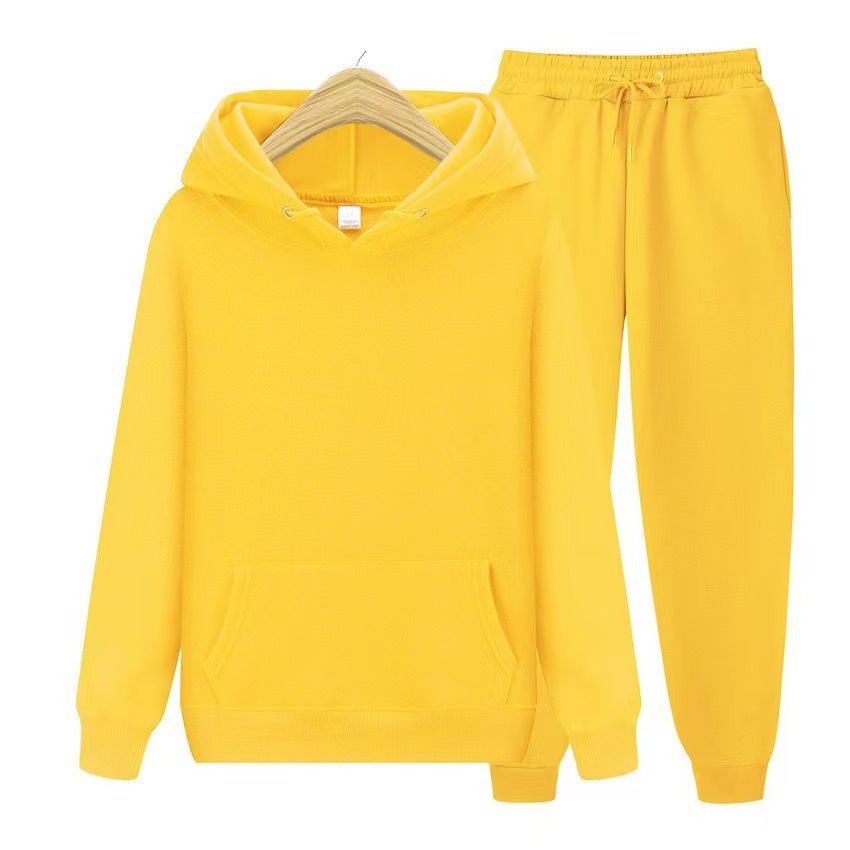 Zweiteiler für den Herbst - Unisex Hoodie und Jogginghose im Set