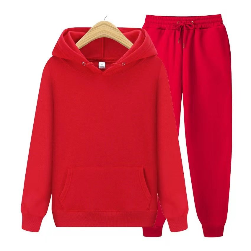 Zweiteiler für den Herbst - Unisex Hoodie und Jogginghose im Set