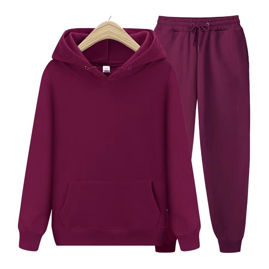 Zweiteiler für den Herbst - Unisex Hoodie und Jogginghose im Set