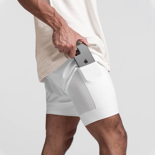 Sport Shorts für Herren - Premium Shorts mit Handy Tasche